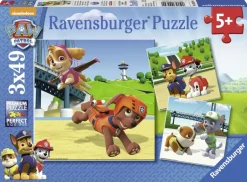 Ravensburger: Paw Patrol - Team on 4 Paws (3 x 49)