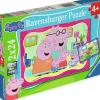Ravensburger: Peppa Pig (Greta Gris) - New Adventures! (2 x 24)