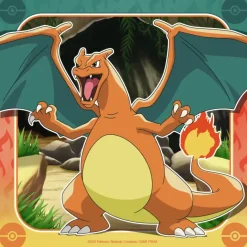 Ravensburger: Pokemon - Pikachu, Charizard and Eevee! (3 x 49)