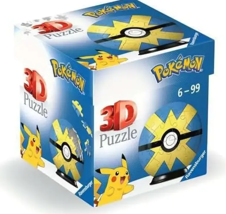 Ravensburger: Puzzle Ball - Pokemon, Quick Ball (54)