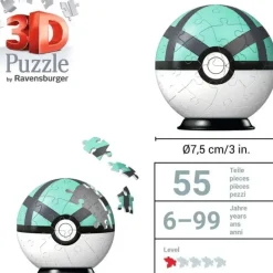 Ravensburger: Puzzle Ball - Pokemon, Net Ball (54)