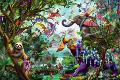 Ravensburger: Rose Cat Khan - Tropical Dragons (4000)