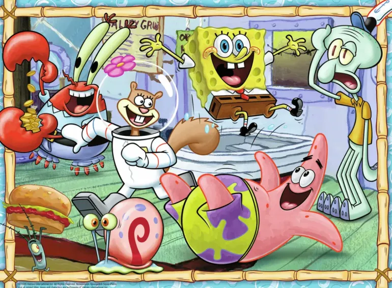 Ravensburger: Spongebob Squarepants - New Adventures in Bikini Bottom (200)