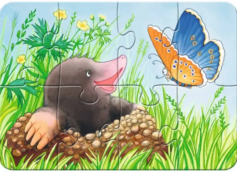 Ravensburger: Sweet Garden Residents (2, 4, 6, 8)