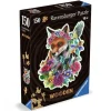 Ravensburger: Wooden Träpussel - Colorful Fox (150)