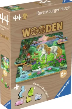 Ravensburger: Wooden Träpussel - Fairytale Unicorn (44)