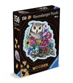 Ravensburger: Wooden Träpussel - Mysterious Owl (150)