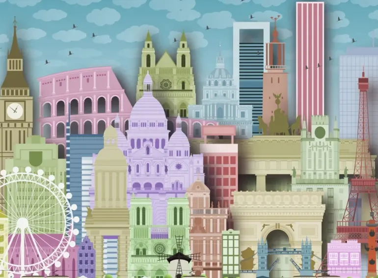 Ravensburger: Wordly Attractions Europe (300)