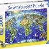Ravensburger: World Landmarks Map (200)