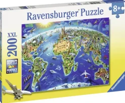 Ravensburger: World Landmarks Map (200)