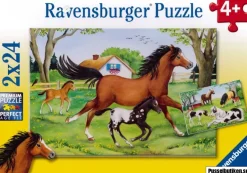 Ravensburger: World of Horses (2 x 24)