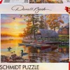 Schmidt: Darrell Bush - Boathouse With Canoes (1000)