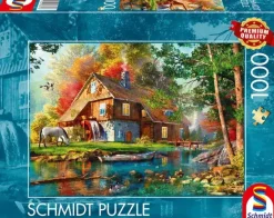 Schmidt: Dominic Davison - Water Mill in Autumn (1000)
