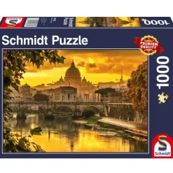 Schmidt: Golden Light Over Rome (1000)
