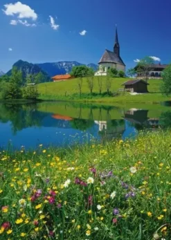 Schmidt: Inzell, Einsiedlhof and St. Nicholas Church (1000)