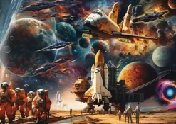 Schmidt: Michele Farella - The Allure of Space Travel, Journeys to Distant Galaxies (1000)