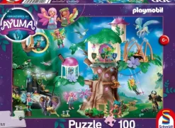 Schmidt: Playmobil Pussel - Ayuma, Magical Fairy Forest (100)