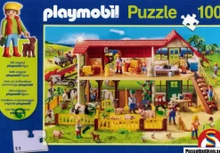Schmidt: Playmobil Pussel - Farm (100)