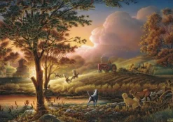 Schmidt: Terry Redlin - Harvest in the Glow of the Sun (1000)