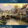 Schmidt: Thomas Kinkade - Cobblestone Brooke (1000)