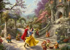 Schmidt: Thomas Kinkade - Painter of Light, Disney: Snow White Dancing in the Sunlight (1000)