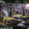 Schmidt: Thomas Kinkade - Painter of Light, Disney: Snow White Discovers the Cottage (1000)