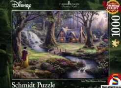 Schmidt: Thomas Kinkade - Painter of Light, Disney: Snow White Discovers the Cottage (1000)