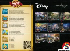 Schmidt: Thomas Kinkade - Painter of Light, Disney: Snow White Discovers the Cottage (1000)