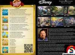 Schmidt: Thomas Kinkade - Painter of Light, Disney: Tangled (Rapunzel) (1000)