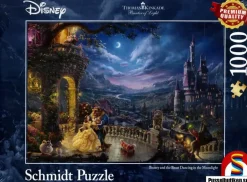 Schmidt: Thomas Kinkade - Painter of Light, Disney: Beauty and the Beast Dancing in the Moonlight (1000)
