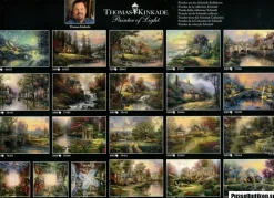 Schmidt: Thomas Kinkade - Painter of Light, Lamplight Manor (3000)