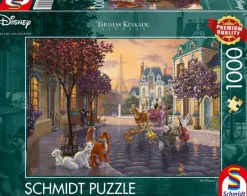 Schmidt: Thomas Kinkade - Painter of Light, Disney: The Aristocats (1000)