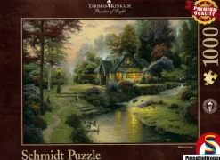 Schmidt: Thomas Kinkade - Painter of Light, Stillwater Cottage (1000)