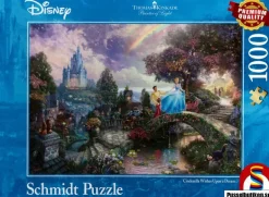 Schmidt: Thomas Kinkade - Painter of Light, Disney: Cinderella Wishes Upon a Dream (1000)