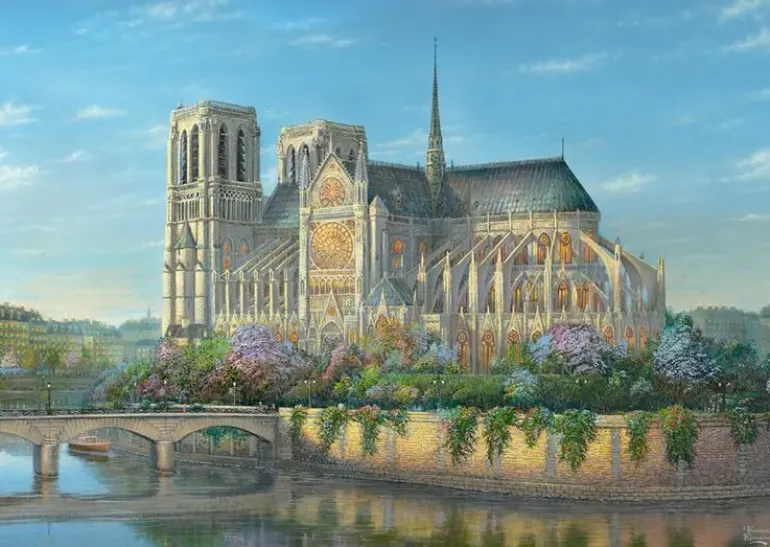 Schmidt: Thomas Kinkade Studios - Notre Dame (1000)