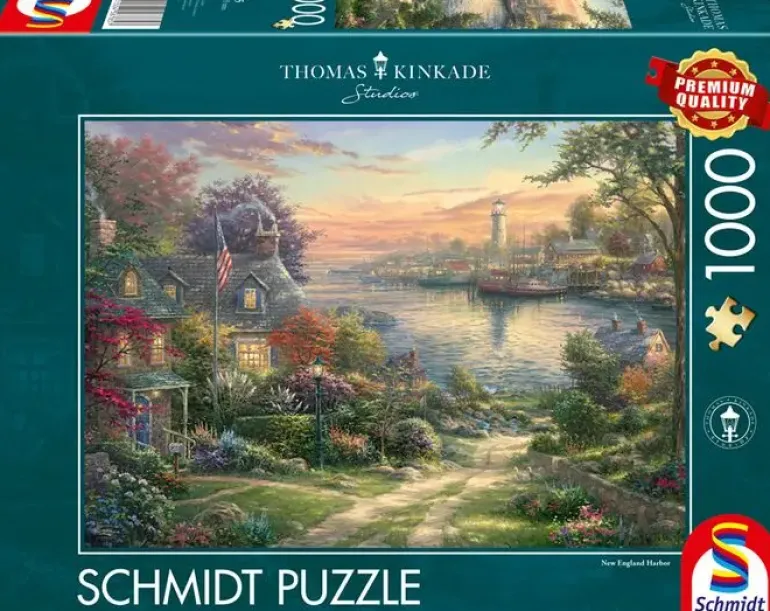 Schmidt: Thomas Kinkade Studios - New England Harbour (1000)