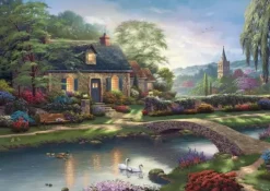 Schmidt: Thomas Kinkade Studios - Stoney Creek Cottage (1000)