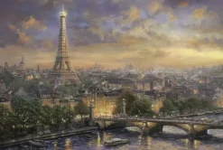 Schmidt: Thomas Kinkade Studios - Paris, City of Love (1000)