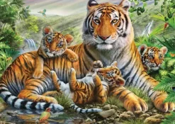 Schmidt: Tiger and Cubs (1000)