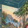 Schmidt: Wooden Träpussel - Thomas Kinkade Studios, Simpler Times II (1000)