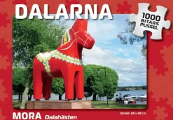 Svenskapussel: Dalarna - Mora, Dalahästen (1000)