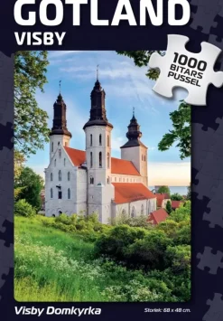 Svenskapussel: Gotland - Visby Domkyrka (1000)