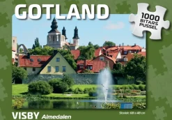 Svenskapussel: Gotland - Visby, Almedalen (1000)