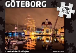 Svenskapussel: Göteborg - Landmärke i kvällsljus (1000)
