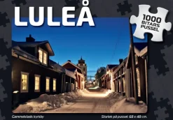 Svenskapussel: Luleå - Gammelstads Kyrkby (1000)