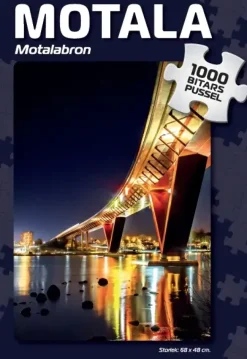 Svenskapussel: Motala - Motalabron (1000)