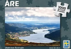 Svenskapussel: Åre - Utsikt över Åre och Sjön (1000)