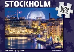 Svenskapussel: Stockholm - Hammarby Sjöstad (1000)