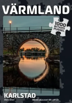 Svenskapussel: Värmland - Karlstad, Östra Bron (1000)