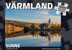 Svenskapussel: Värmland - Sunne, Gräsmarks Kyrka (1000)